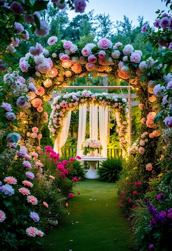 enchanted garden wedding magic