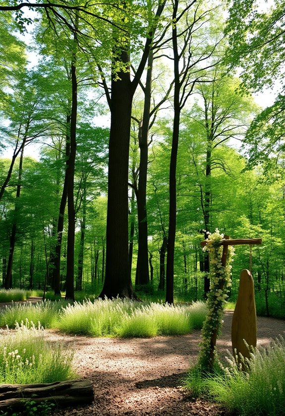 enchanting forest wedding venue