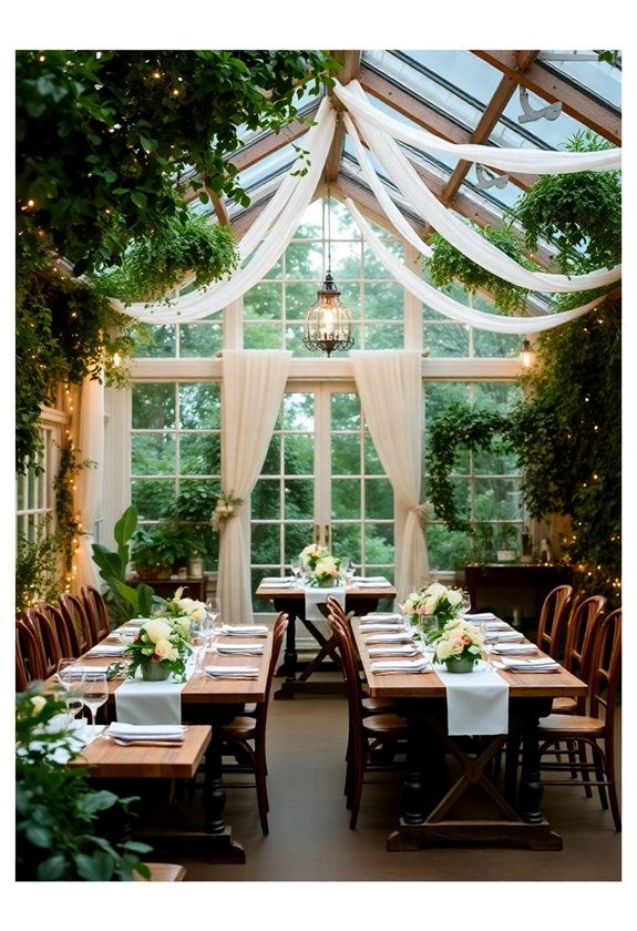 enchanting garden conservatory weddings