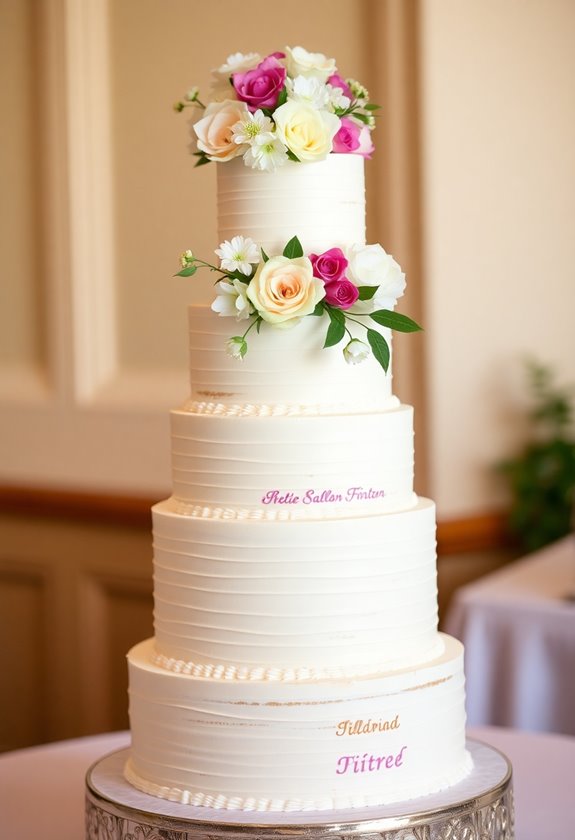 enduring wedding cake flavors