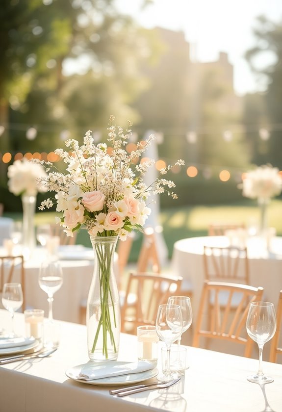 enhance outdoor wedding lighting