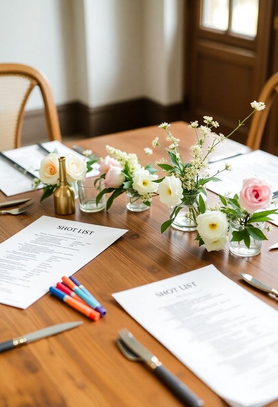 essential wedding video moments