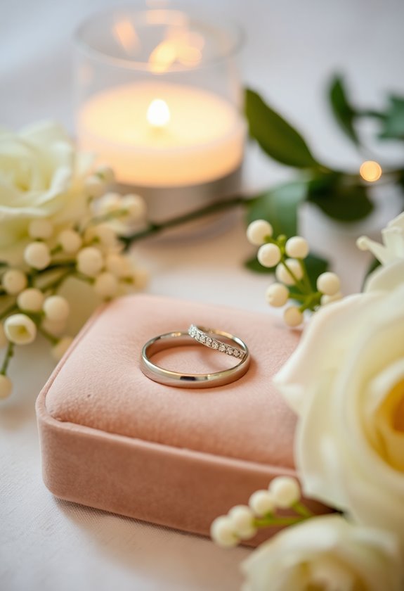 eternal love wedding rings