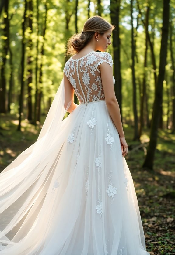 ethereal bohemian wedding dresses