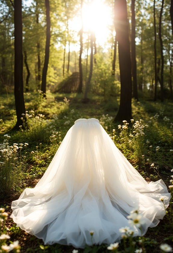 ethereal bridal gown elegance