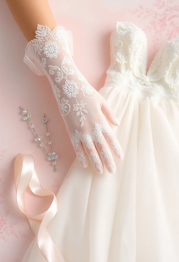 ethereal wedding dress accessories