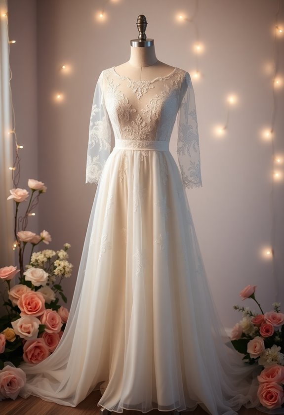 ethereal wedding dress styles