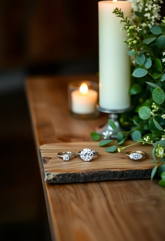 ethical lab grown diamond rings