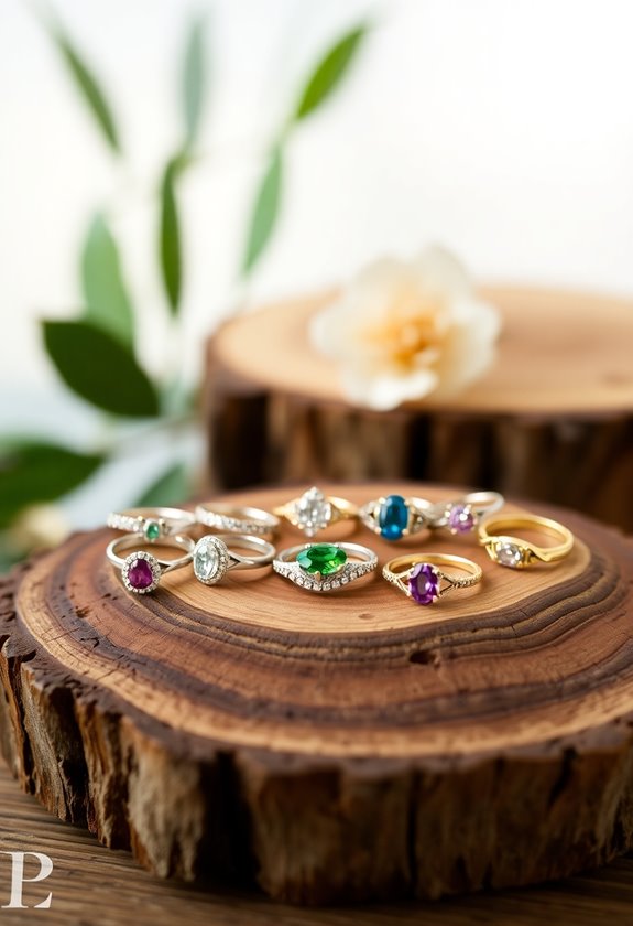 ethical unique wedding rings