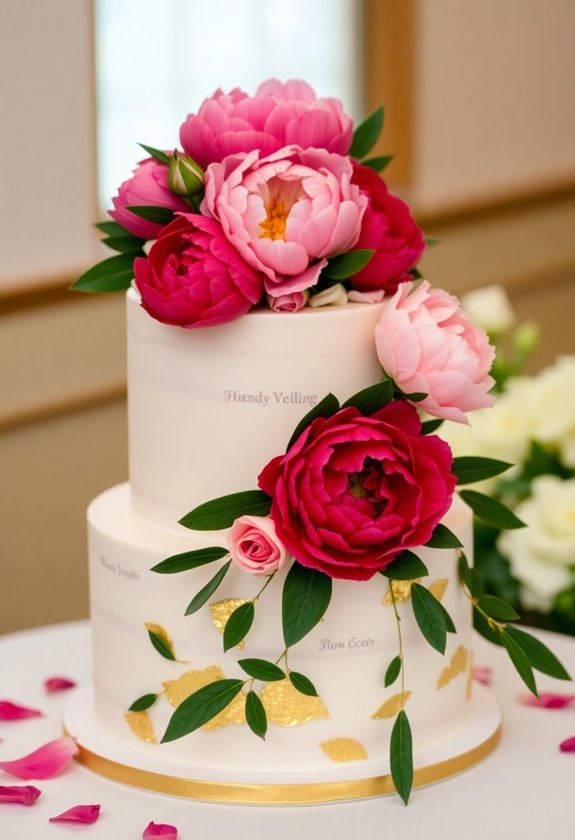 exquisite floral wedding accents