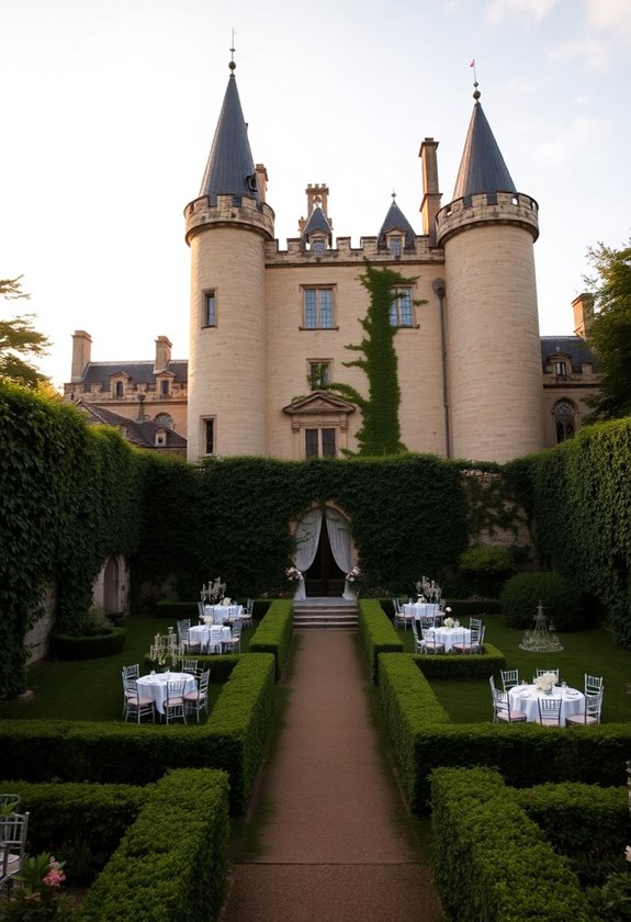 fairy tale castle weddings