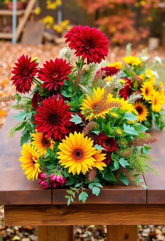 fall floral arrangements guide