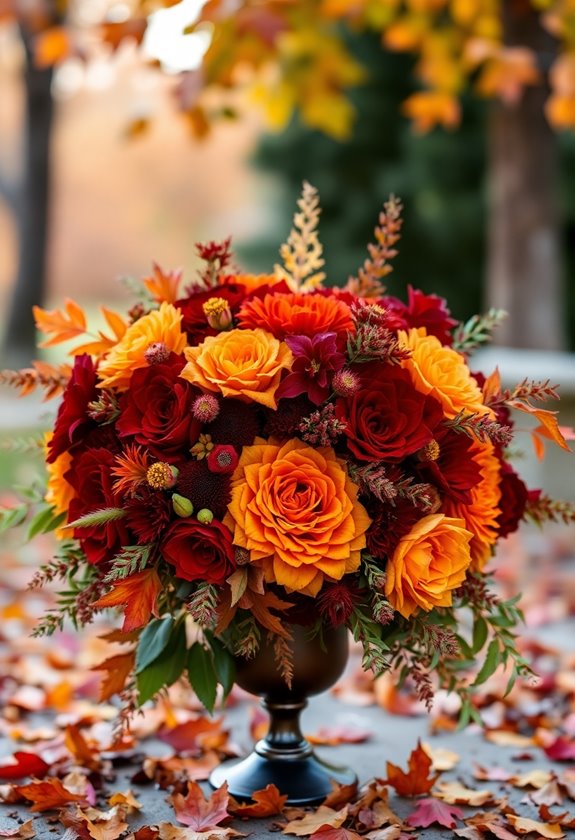 fall wedding floral trends