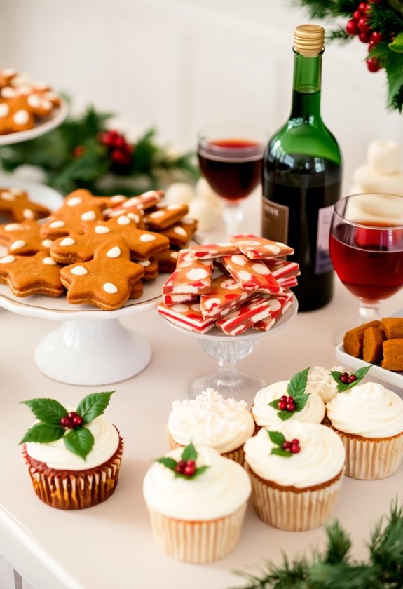 festive treats and drinks