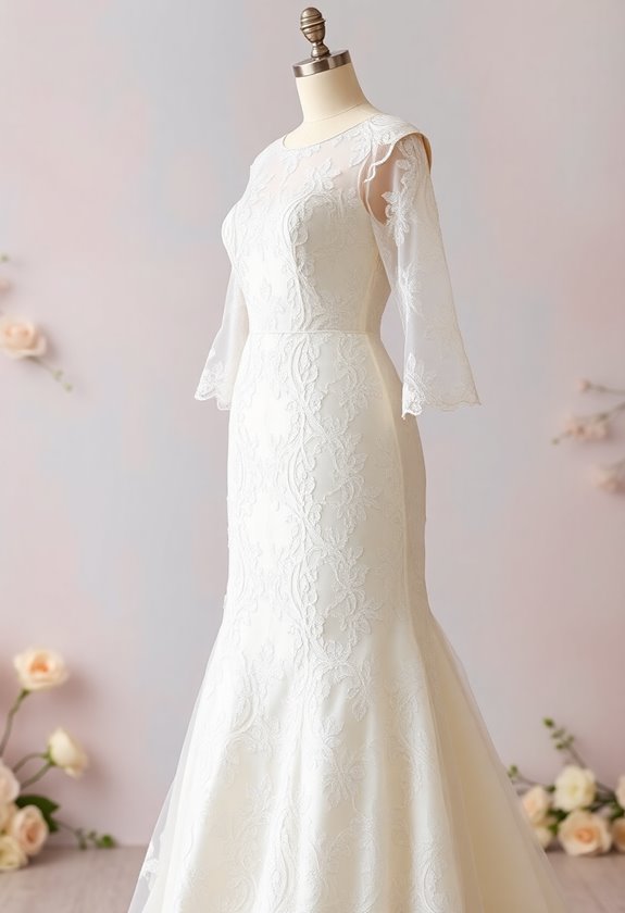 flattering plus size wedding dresses