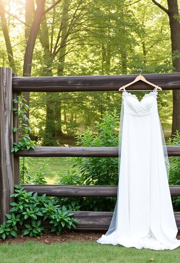 flattering silhouettes for weddings