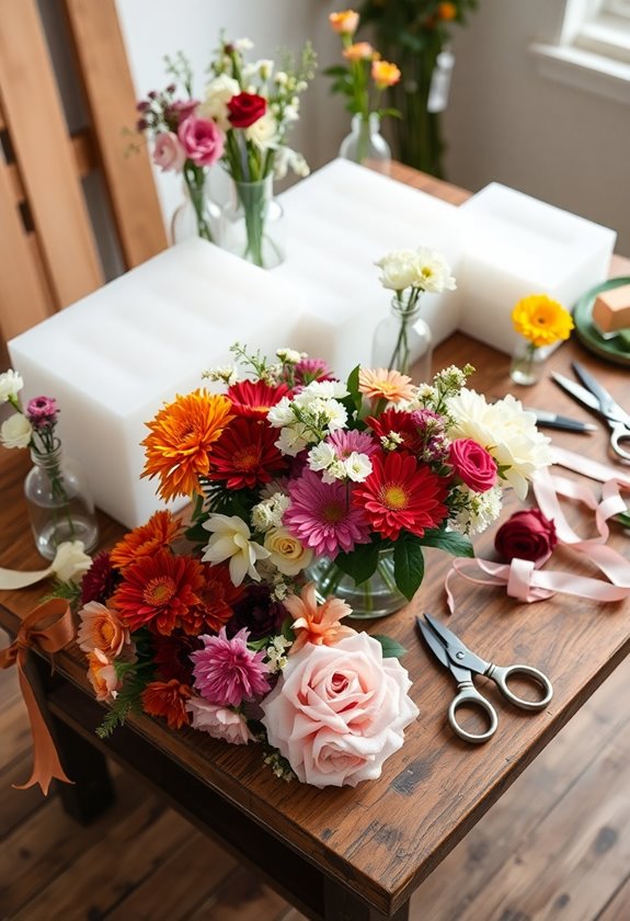 floral arrangement essential tools