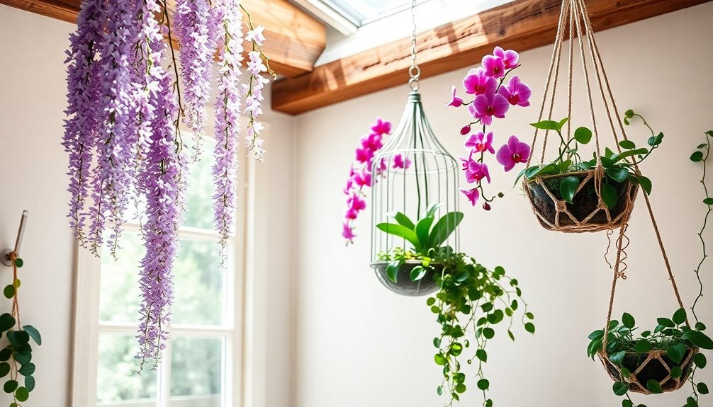 floral hanging d cor inspiration