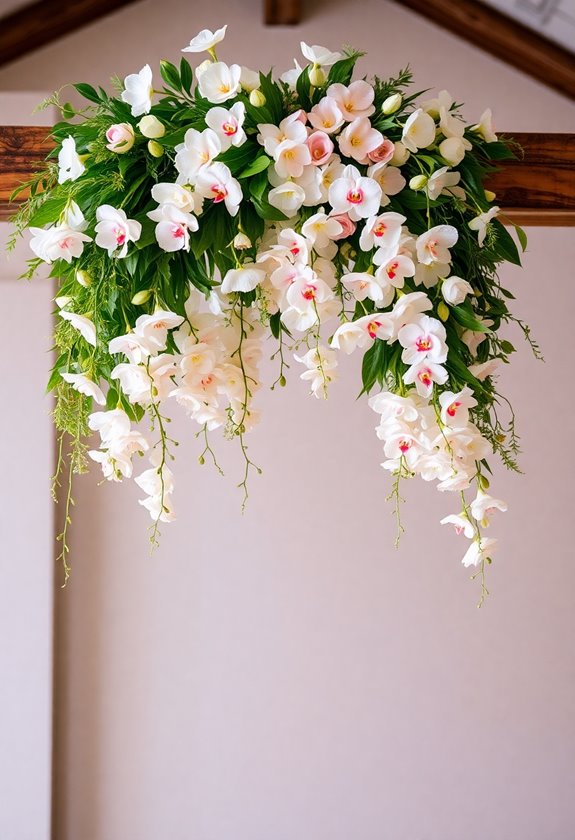 floral installations for weddings