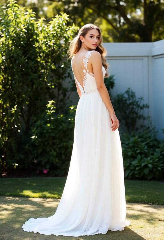 flowy a line mini dress
