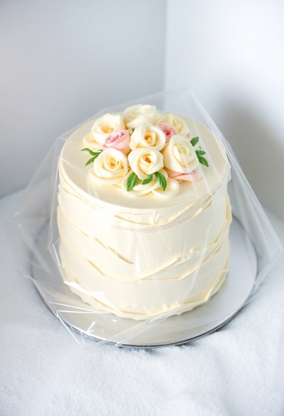 freeze cake for preservation