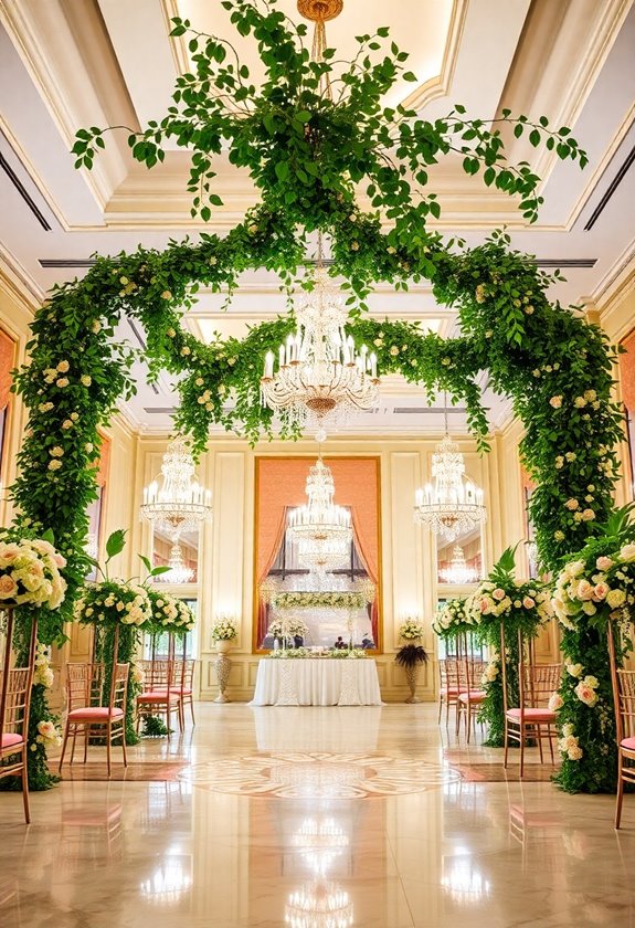 garden inspired luxury weddings