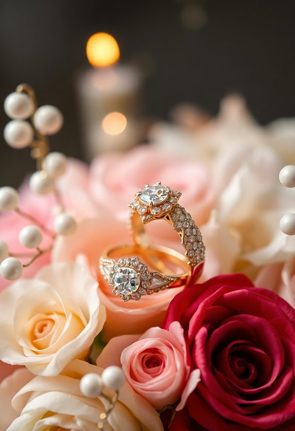 gemstone accents for rings