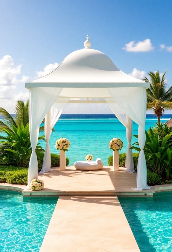 glamorous all inclusive wedding experience