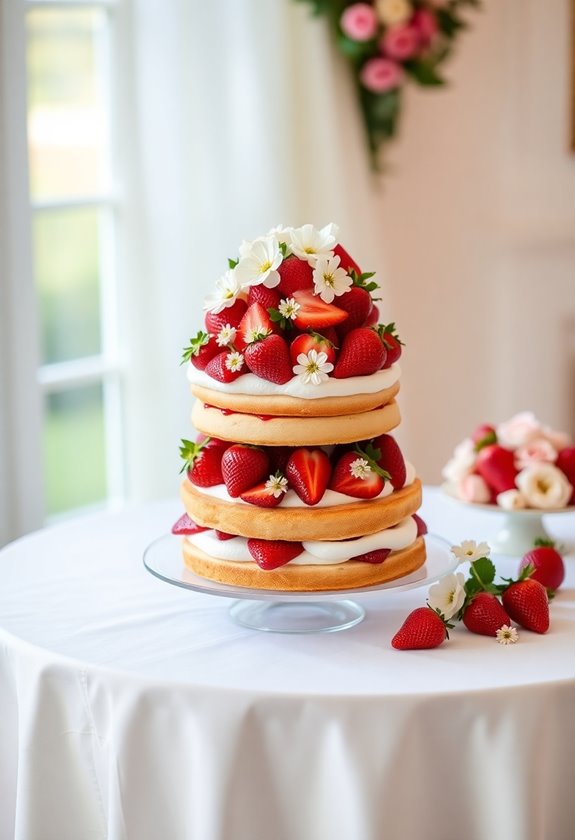 gluten free strawberry shortcake delight