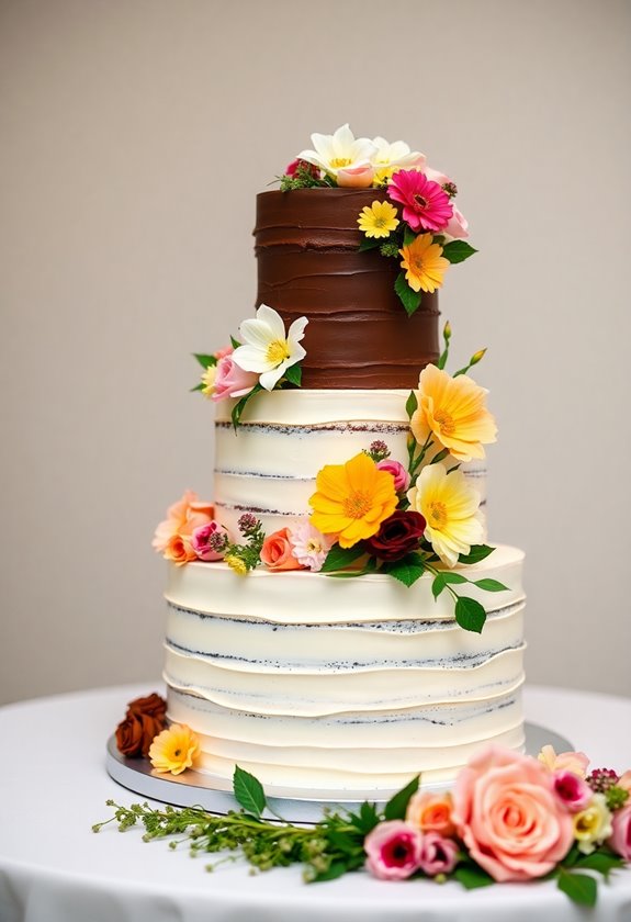 gluten free wedding cake flavors