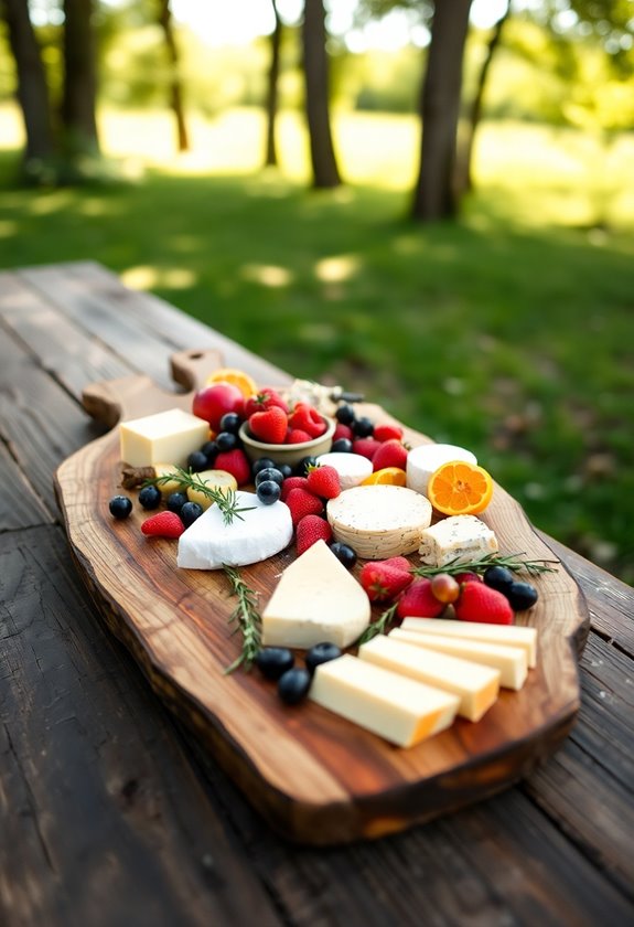 handcrafted serving board gift
