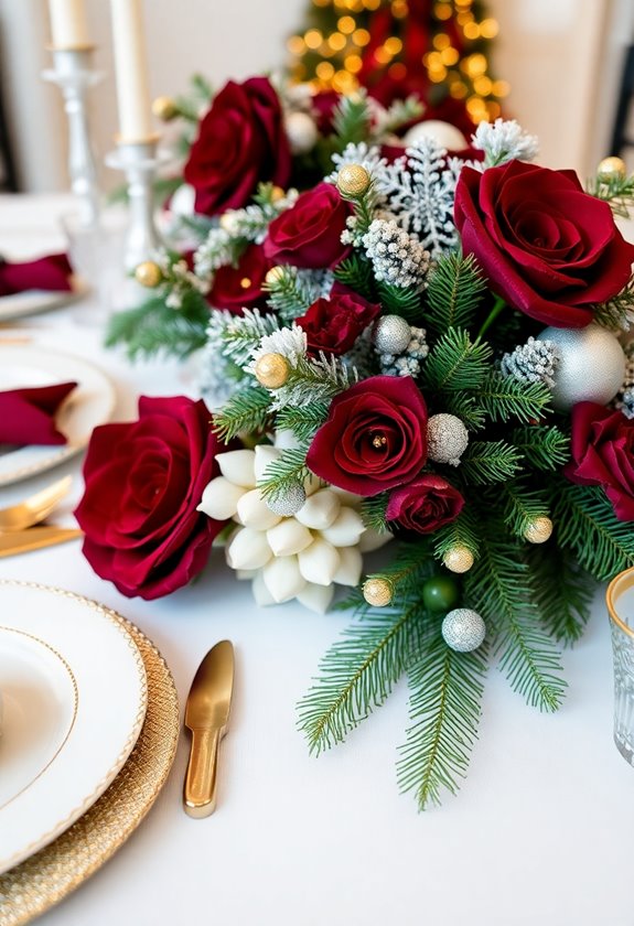 holiday wedding color choices