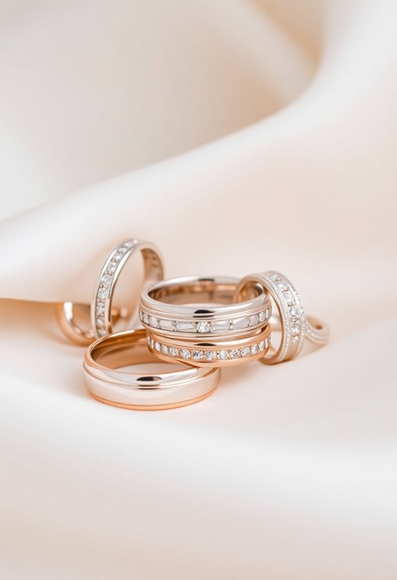hypoallergenic classic wedding bands