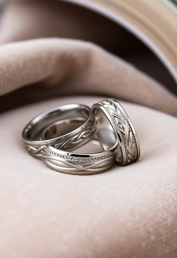 hypoallergenic durable titanium bands