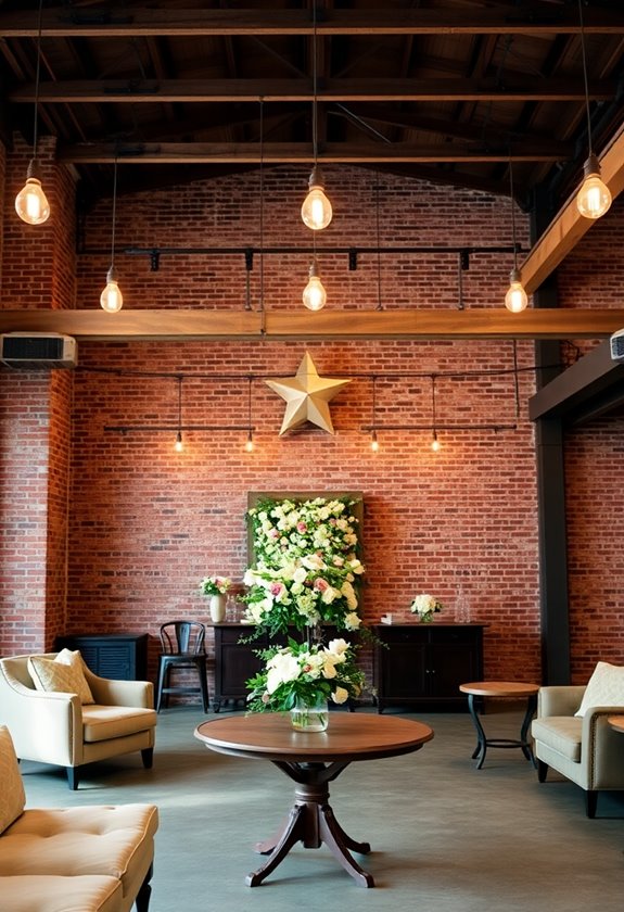 industrial chic wedding venues