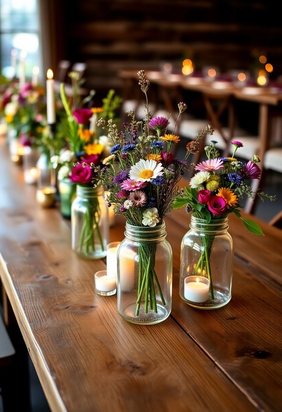 inexpensive diy floral arrangements