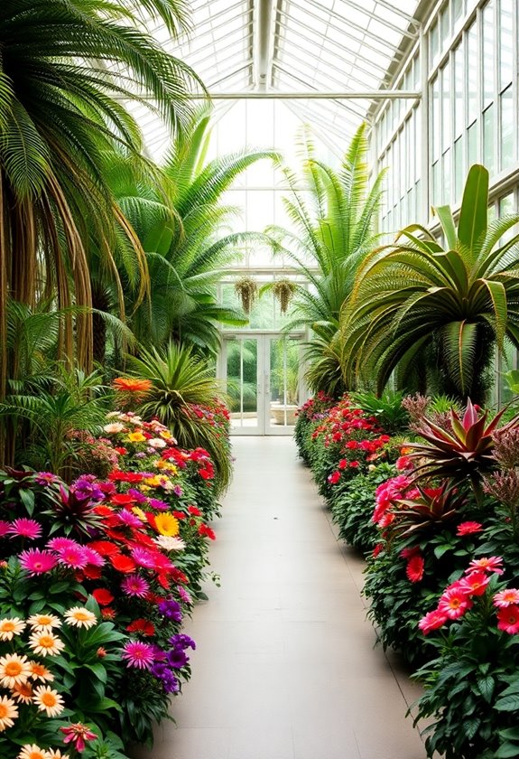 intimate floral wedding venue