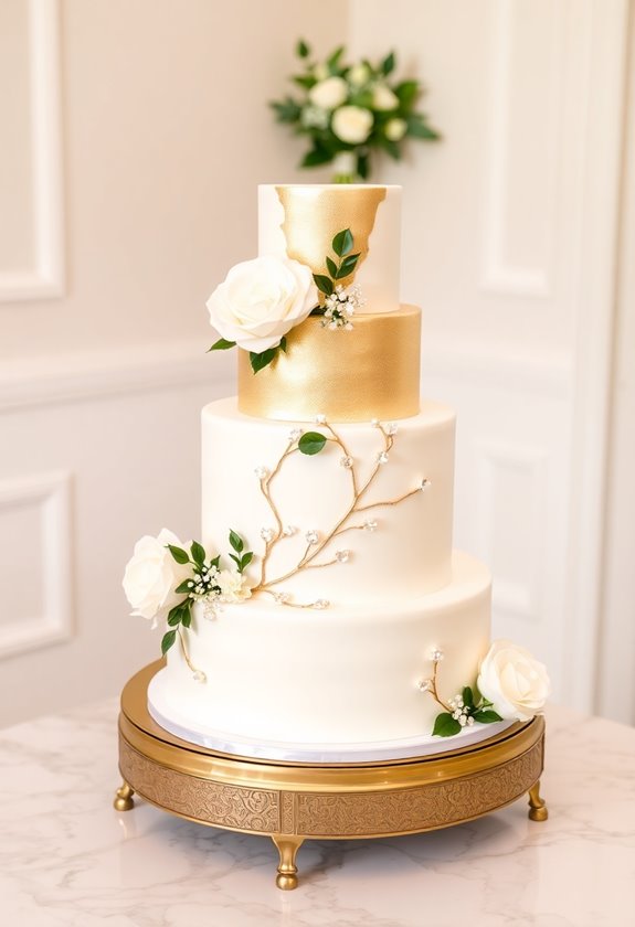 lavish wedding cake designs