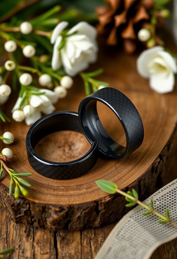 lightweight durable customizable rings