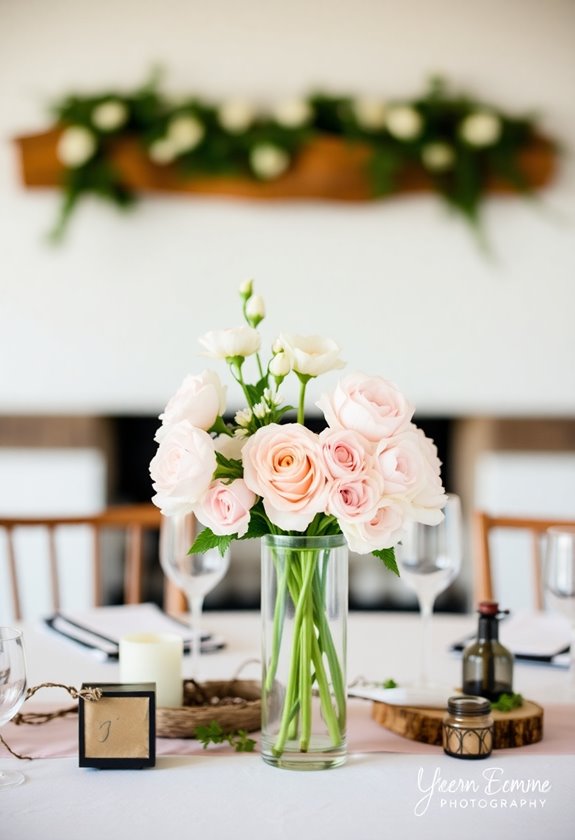 limit floral arrangements strategically