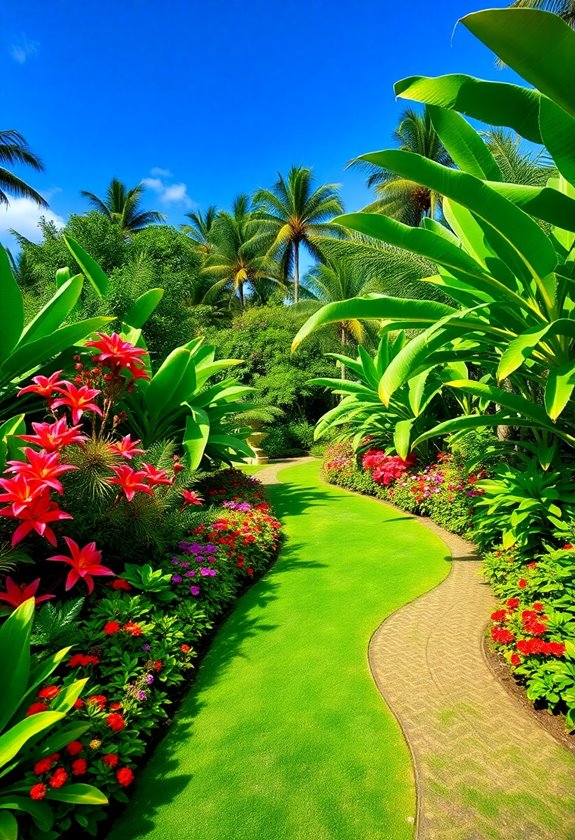 lush gardens vibrant beauty