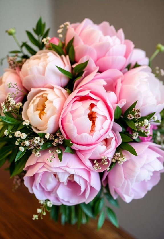 lush peonies for weddings