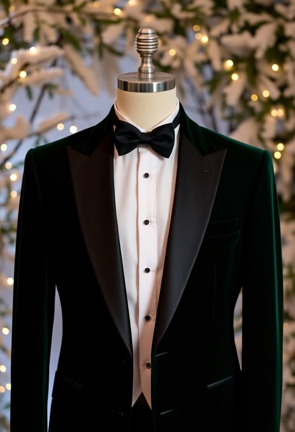 luxurious velvet tuxedo options