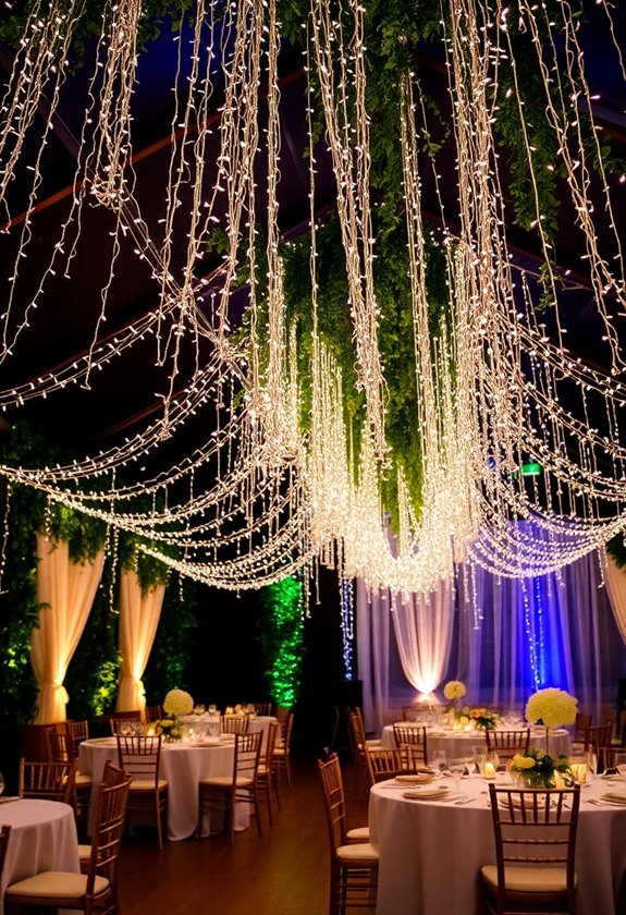 magical christmas wedding ambiance