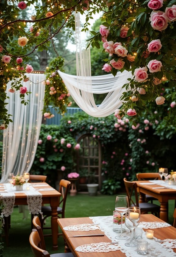 magical enchanted garden wedding