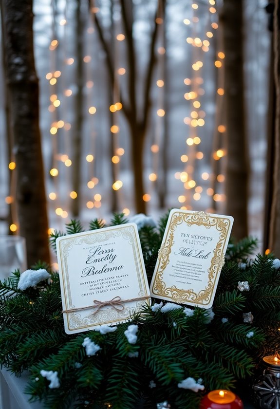 magical fairy tale wedding invitation
