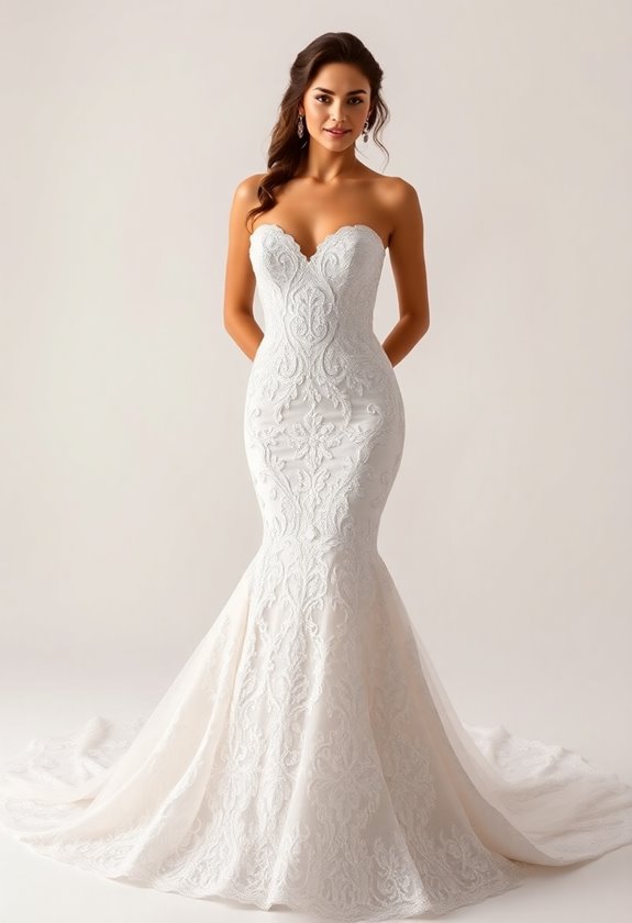 magical mermaid wedding dresses