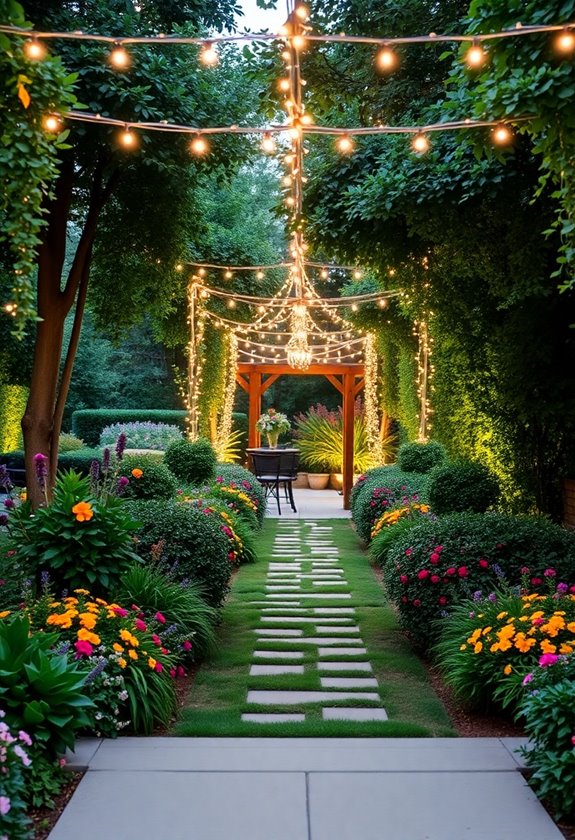 magical outdoor wedding gardens