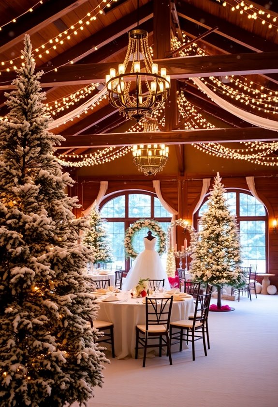 magical winter wedding venue