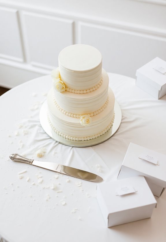 manage cake crumbs effectively